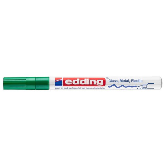 Edding Edding 751 Glanslakmarker Groen
