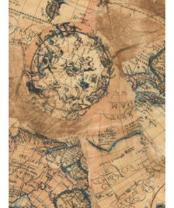 Vel Decopatch Papier Patroon Astrologie Landkaart