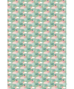 Vel Decopatch Papier Textuur Patroon Mint/Roze/Goud