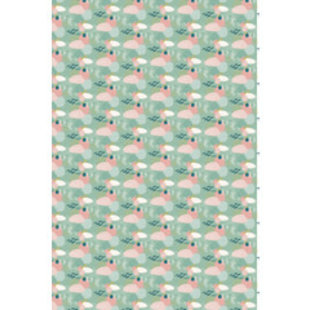 Vel Decopatch Papier Textuur Patroon Mint/Roze/Goud