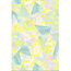 Decopatch Vel Decopatch papier geel/roze/groen vlakken ruitmotief