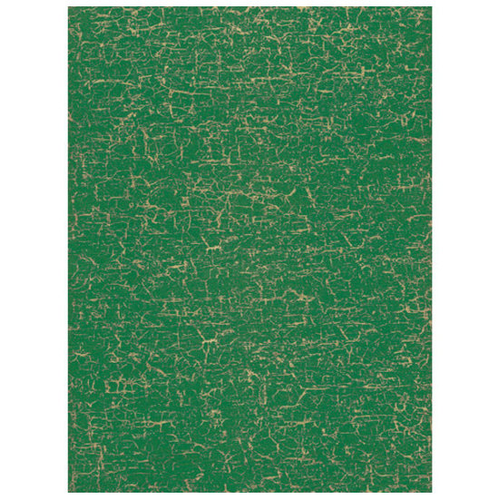 Decopatch Vel Decopatch Papier Patroon Craquelé Donkergroen/Goud