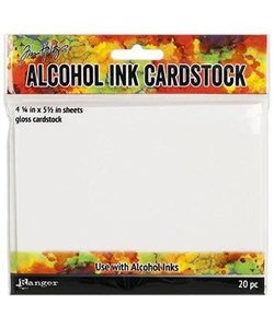 Ranger Alcohol Ink Cardstock 4,25x5,5'' 20st