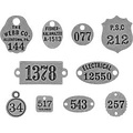 Tim Holtz Tim Holtz Idea-Ology Adornments Foundry 10 pcs