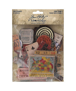 Tim Holtz Idea-Ology Baseboard Junk Drawer 40 pcs