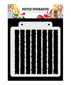 Dutch Doobadoo Mask Stencil Grunge Strip 16,3x14,8 cm.