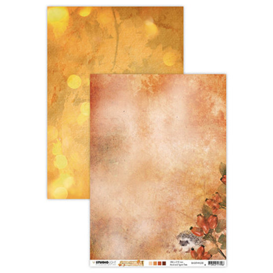 Studio Light SL Achtergrond papier Wonderful Autumn A4 nr. 330