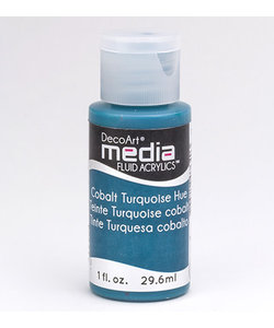 Deco Art Media Fluid Acrylics 29.6ml Cobalt