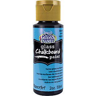 Deco Art Glass Chalkboard Paint 59 ml Black