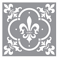 Deco Art Americana Decor Stencil Fleur De Lis Tile