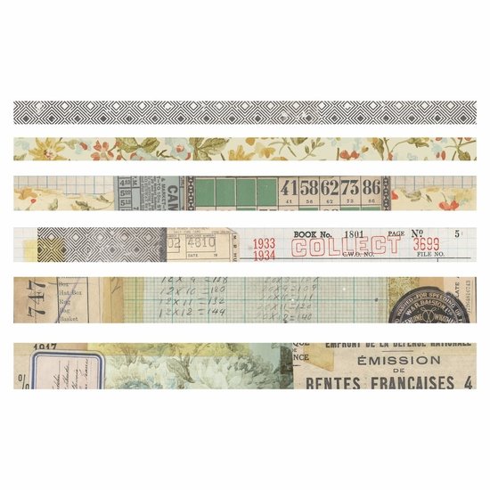 Tim Holtz Tim Holtz Idea-Ology Design Tape Collector 6st