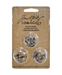 Tim Holtz Idea-Ology Hitch Fasteners 12 pcs.