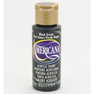 Americana Decor Acryl 59ml Black Green