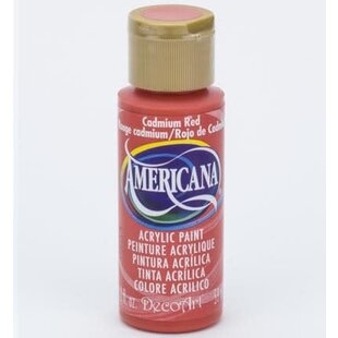 Americana Decor Acryl 59ml Cadmium Red