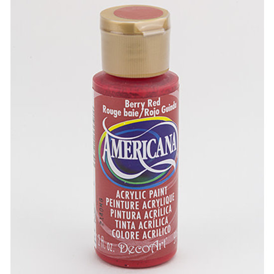 Deco Art Americana Decor Acryl 59ml Berry Red