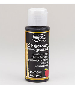 Americana Decor Chalkboard Paint 59ml Black Slate