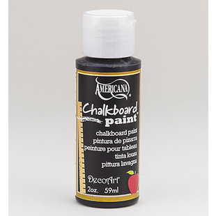 Americana Decor Chalkboard Paint 59ml Black Slate