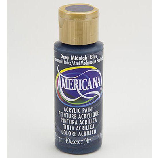 Deco Art Americana Decor Acryl 59ml Deep Midnight Blue