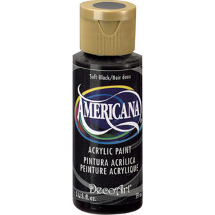 Americana Decor Acryl 59ml Soft Black