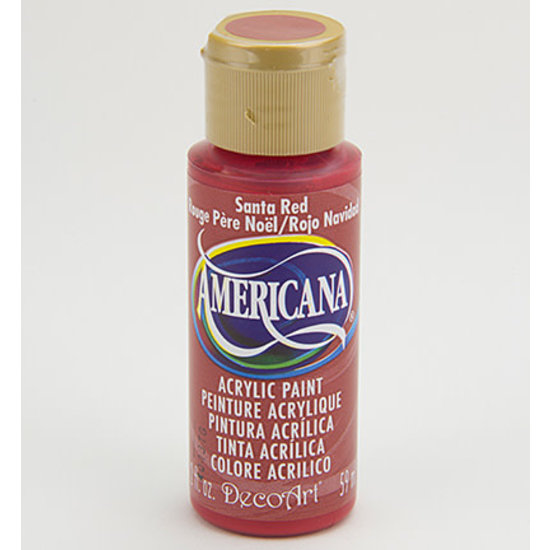 Deco Art Americana Decor Acryl 59ml Santa Red