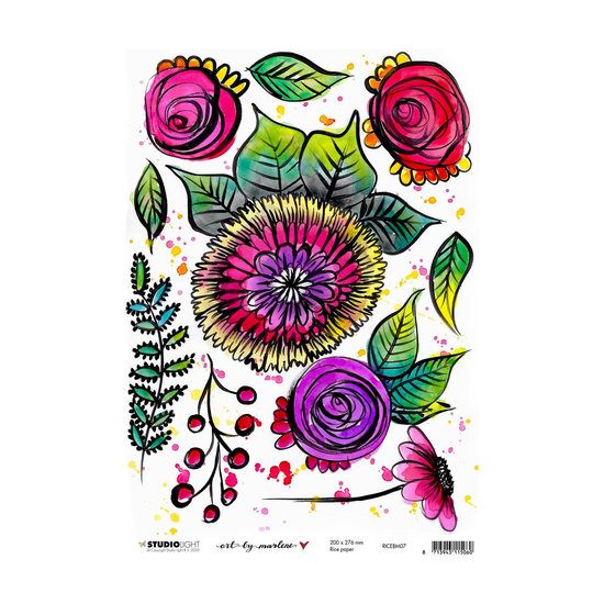 Studio Light Studio Light Rice Paper 200x276mm Art by Marlene