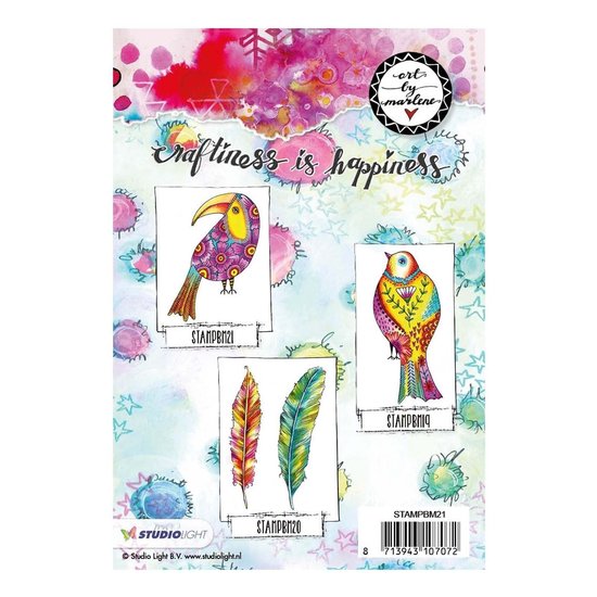 Studio Light Studio Light Stempel Animals Bird Art by Marlene