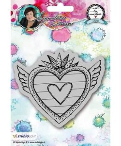 Studio Light Stempel Hearts Art by Marlene