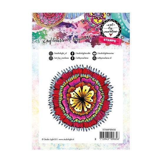 Studio Light Studio Light Stempel Flower Escape Art by Marlene