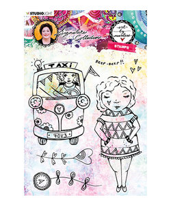 Studio Light Stempel Taxi Art by Marlene