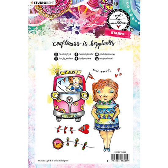Studio Light Studio Light Stempel Taxi Art by Marlene