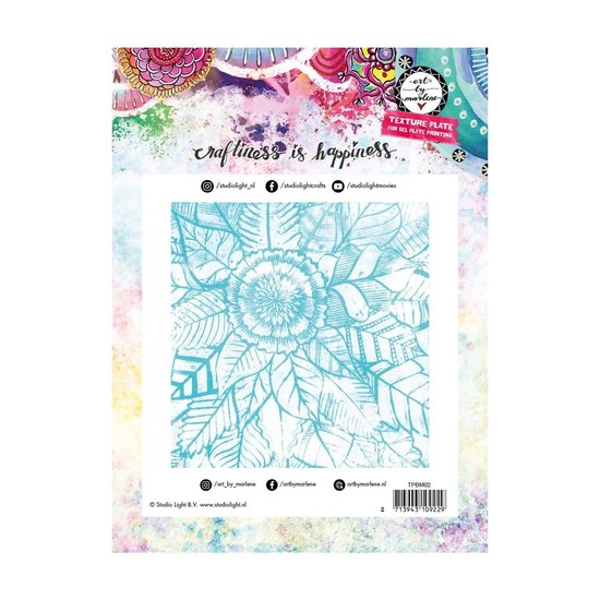 Studio Light Studio Light Texture Plate Artsy Arabia nr. 02 art by Marlene