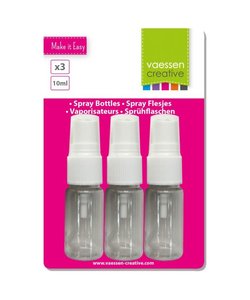 Vaessen Creative Sprayflesjes 3x10ml