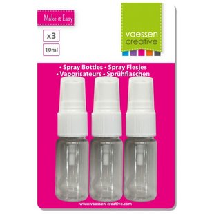 Vaessen Creative Sprayflesjes 3x10ml