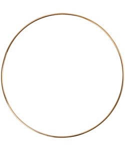 Spanring metaal Rond Goud 20cm. 3mm