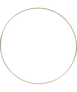 Spanring metaal Rond Goud 30cm. 3mm