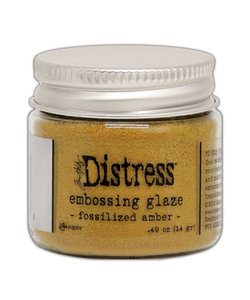 Ranger Distress Embossing Glaze Fossilized Amber