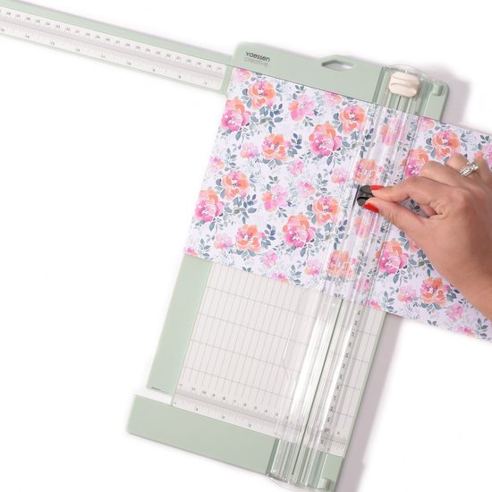 Vaessen Creative Vaessen Creative Paper Trimmer & Scoring 15x30,5cm Mint