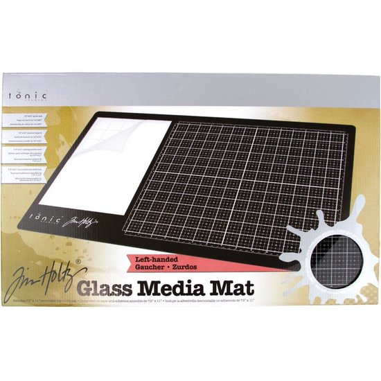 Tim Holtz Tonic Studios Tim Holtz Glass Media Mat Lefthanded