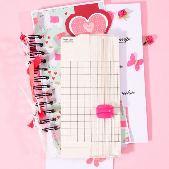 Vaessen Creative Vaessen Creative Paper Trimmer Mini 6,5x15,3cm Wit