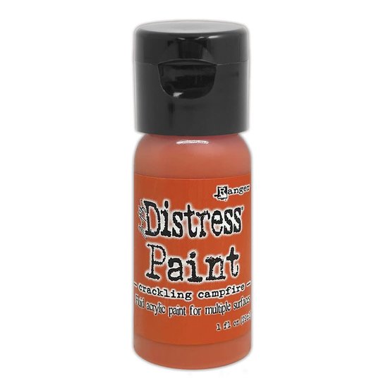 Ranger Ranger Tim Holtz Distress Paint Flip Cap 29ml. Crackling Campfire