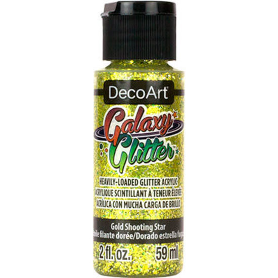 Deco Art DecoArt Galaxy Glitter 59ml Gold Shooting Star