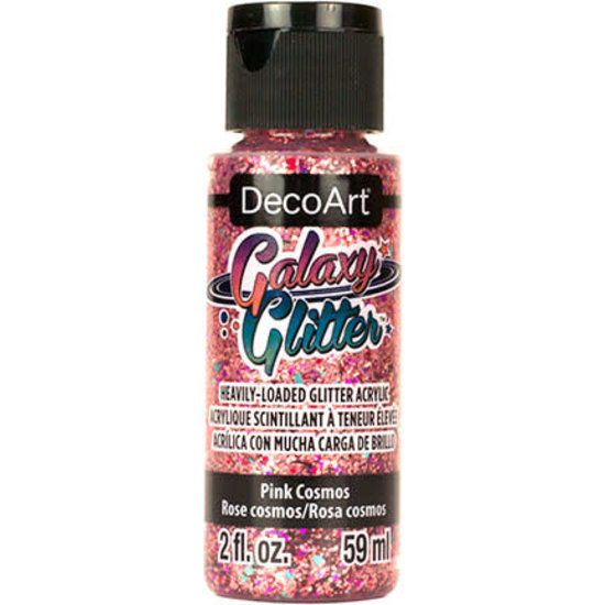 Deco Art DecoArt Galaxy Glitter 59ml Pink Cosmos