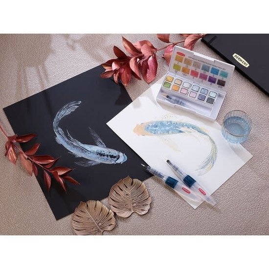 Derwent Derwent Metallic Paint Pan Set 12st