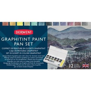 Derwent Graphitint Paint Pan Set 12st