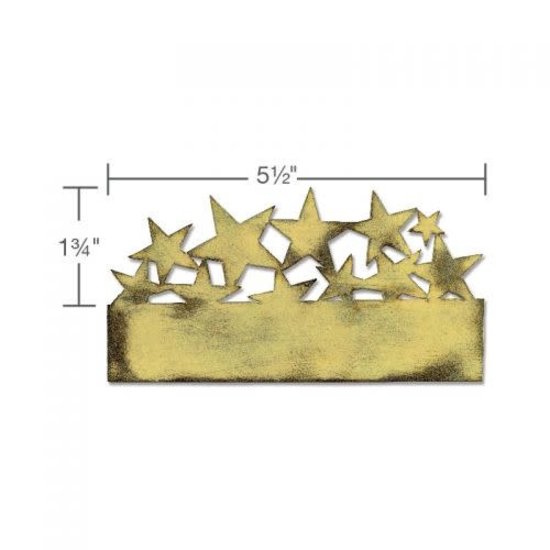Tim Holtz Sizzix On the Edge Die Tim Holtz Star Clus