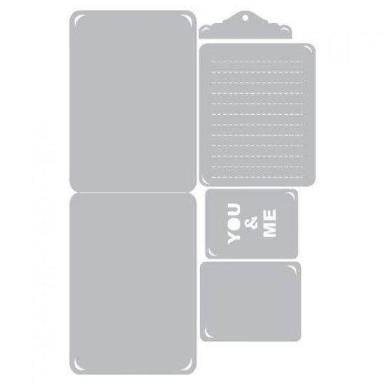 Sizzix Sizzix Thinlits Die Rachael Bright Card Clipboard