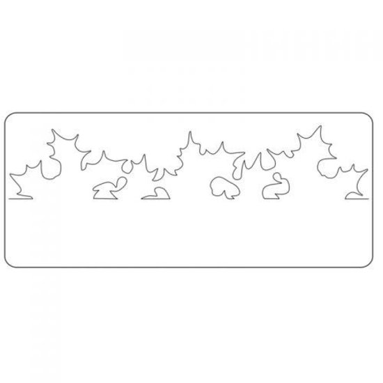 Tim Holtz Sizzix On the Edge Die Tim Holtz Boughs Of Holly