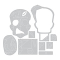 Tim Holtz Sizzix Tim Holtz Thinlits Dies Halloween Zombie