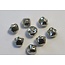 Hobby & Crafting Fun Bellen 15 mm. Zilverkleurig 8 st.
