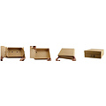 Vaessen Creative Cardboard box 34x34x10cm